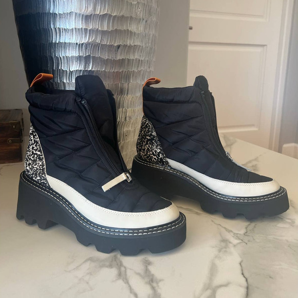 Dolce Vita Helki Booties in Black Multi - Picture 3 of 11